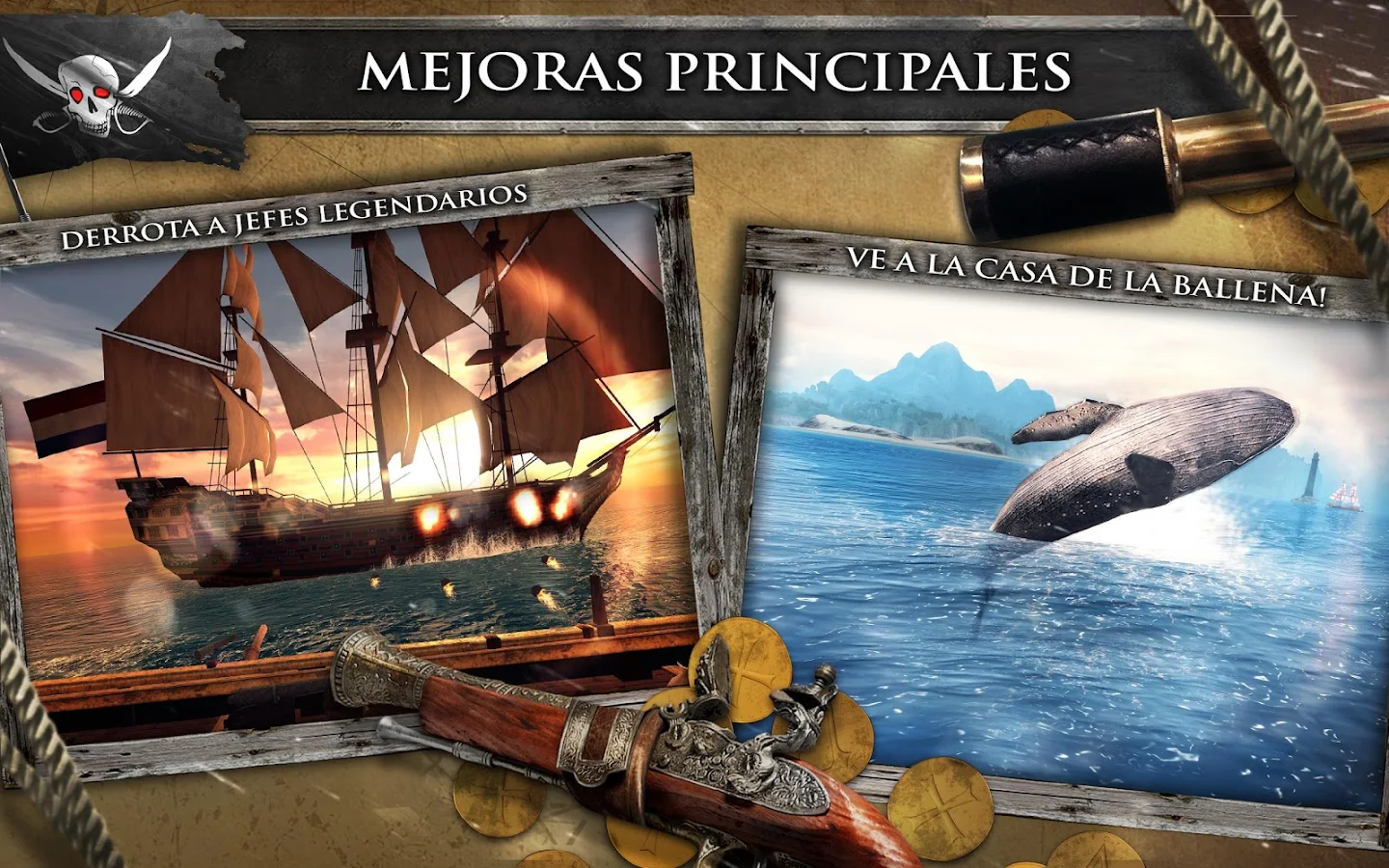 Assassin's Creed Pirates v1.3.0 APK Full Gratis para android