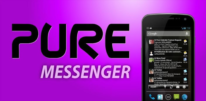 Pure Messenger Widget v2.6.8 Apk Full App - Android Games and Apps