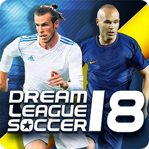 تحميل لعبة Dream League Soccer 2018 مهكرة مجانا