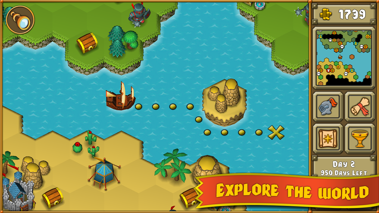 Heroes : A Grail Quest v1.1 APK MOD [DINERO ILIMITADO] FULL PARA ANDROID