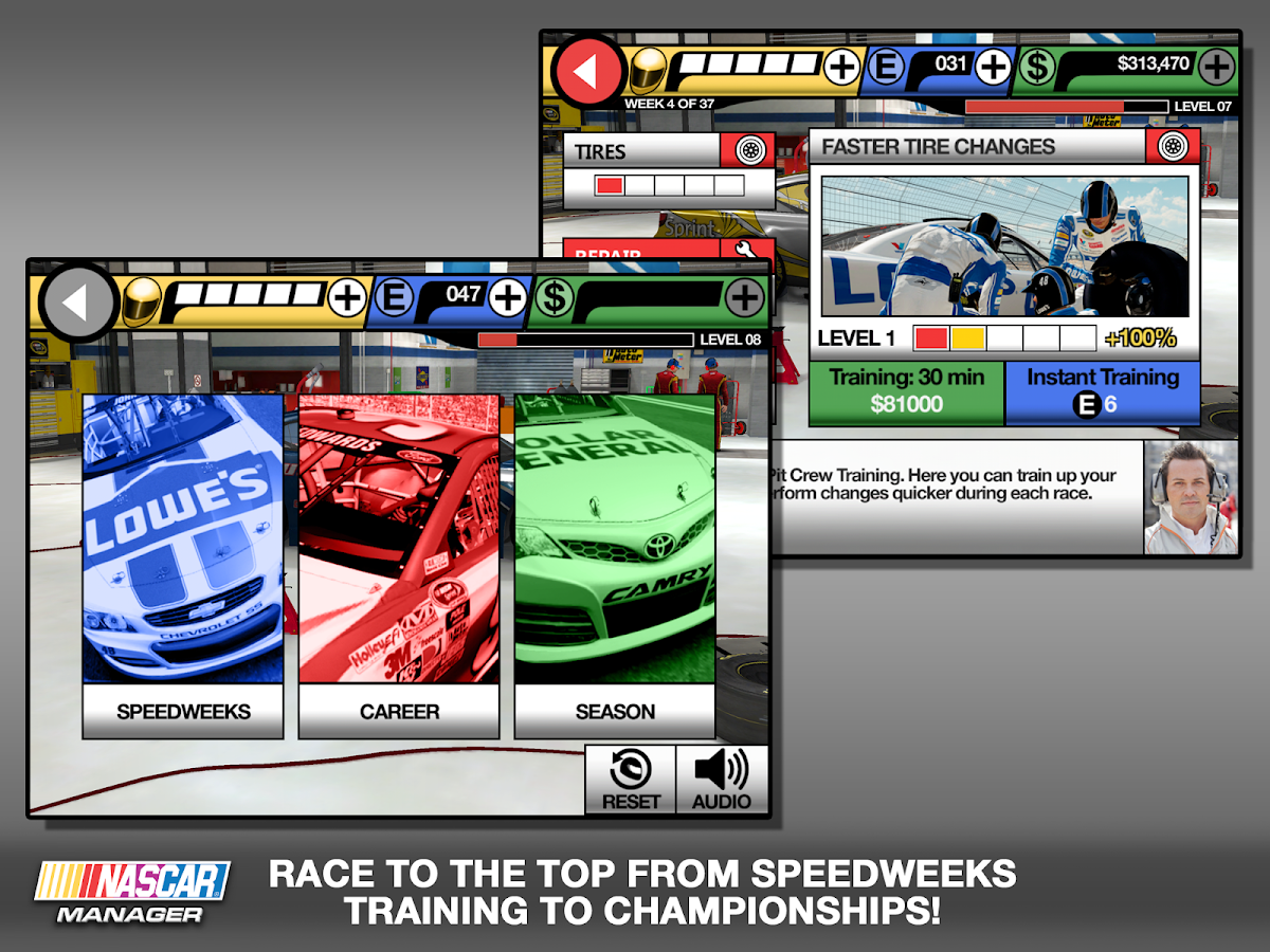 NASCAR Manager V1.2.6 Mod [Dinero Ilimitado]