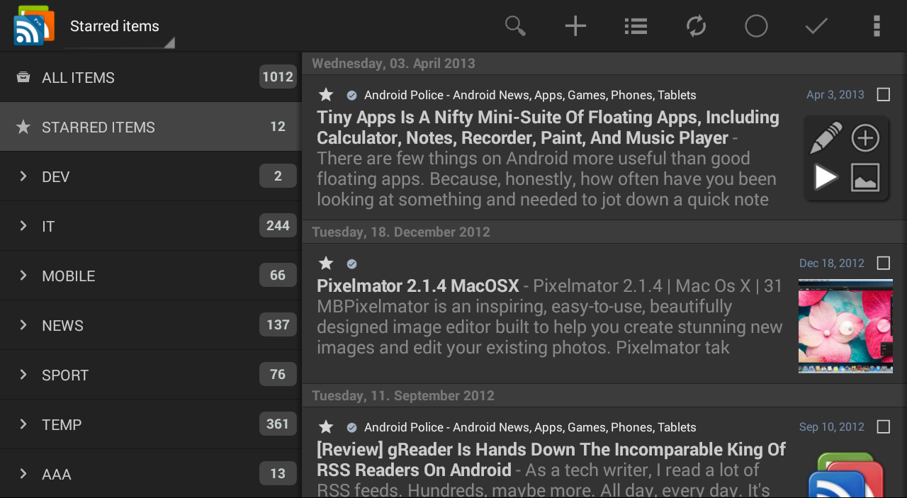 gReader Pro | Feedly | News v3.5.6 APK News & Magazines Apps Free Download