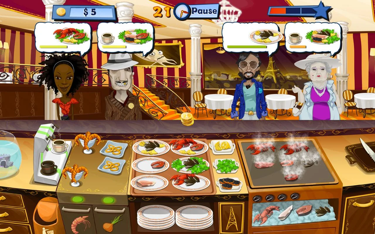 Happy Chef 2 V1.0 MOD [Full y Dinero Ilimitado] APK Gratis
