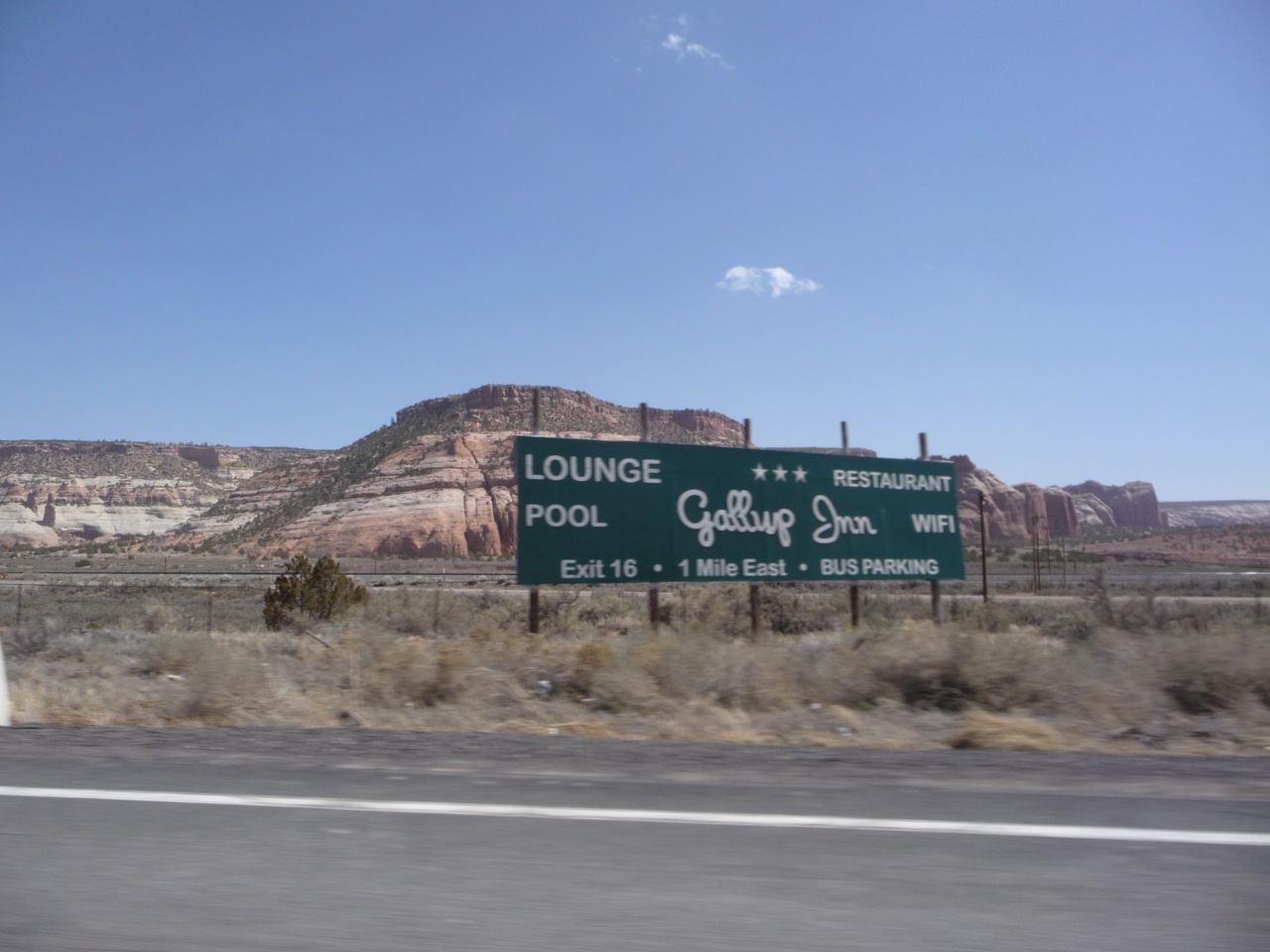 Ou est le papa ? Intermède 4... vers Gallup et Window Rock