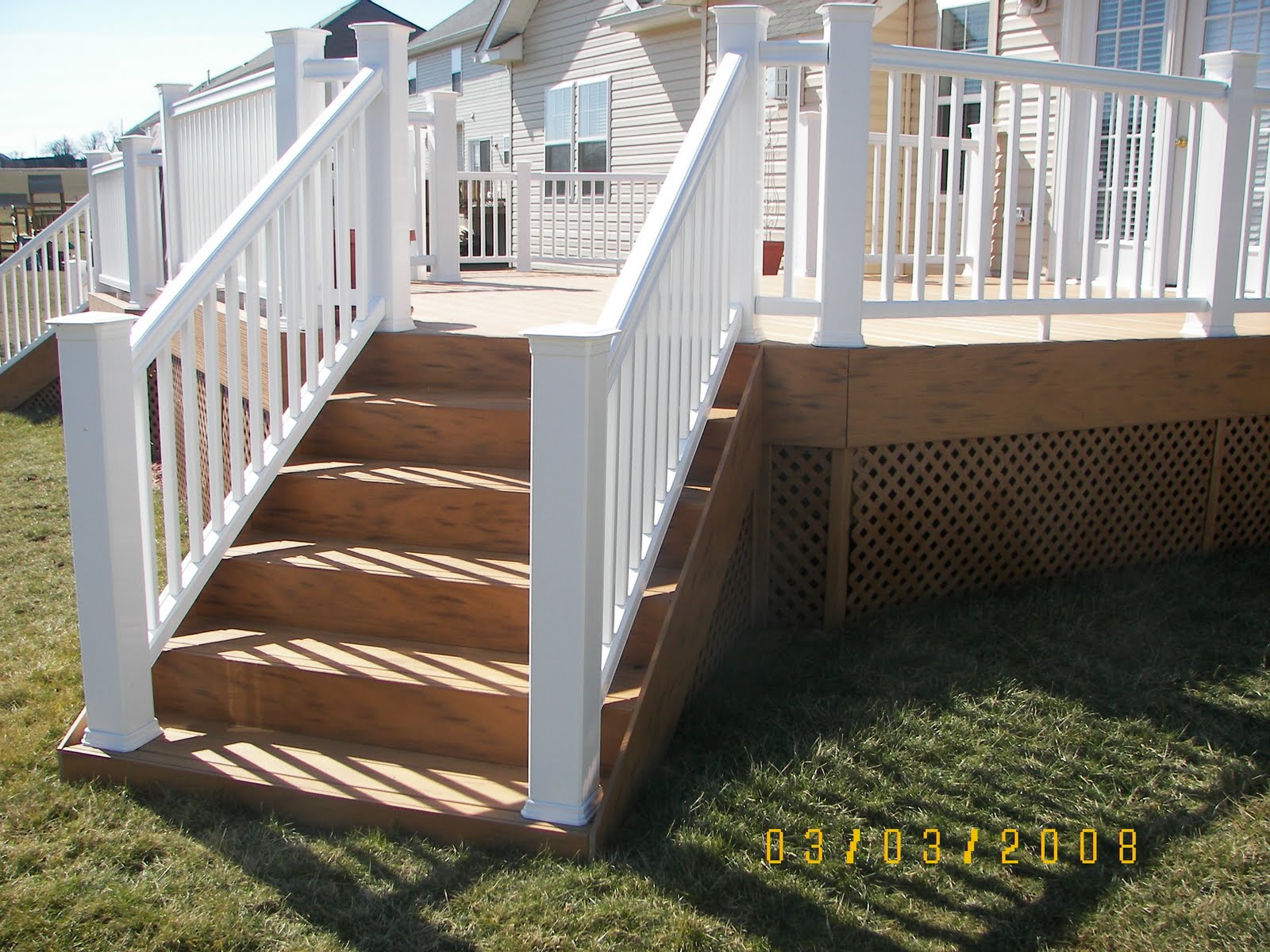 Fred E. Ocker - Builder: Custom Design built deck