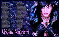 Adam Lambert Glam Nation ornate tour dates desktop wallpaper