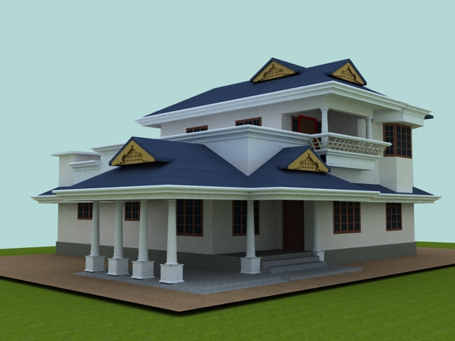 3D View House Plans