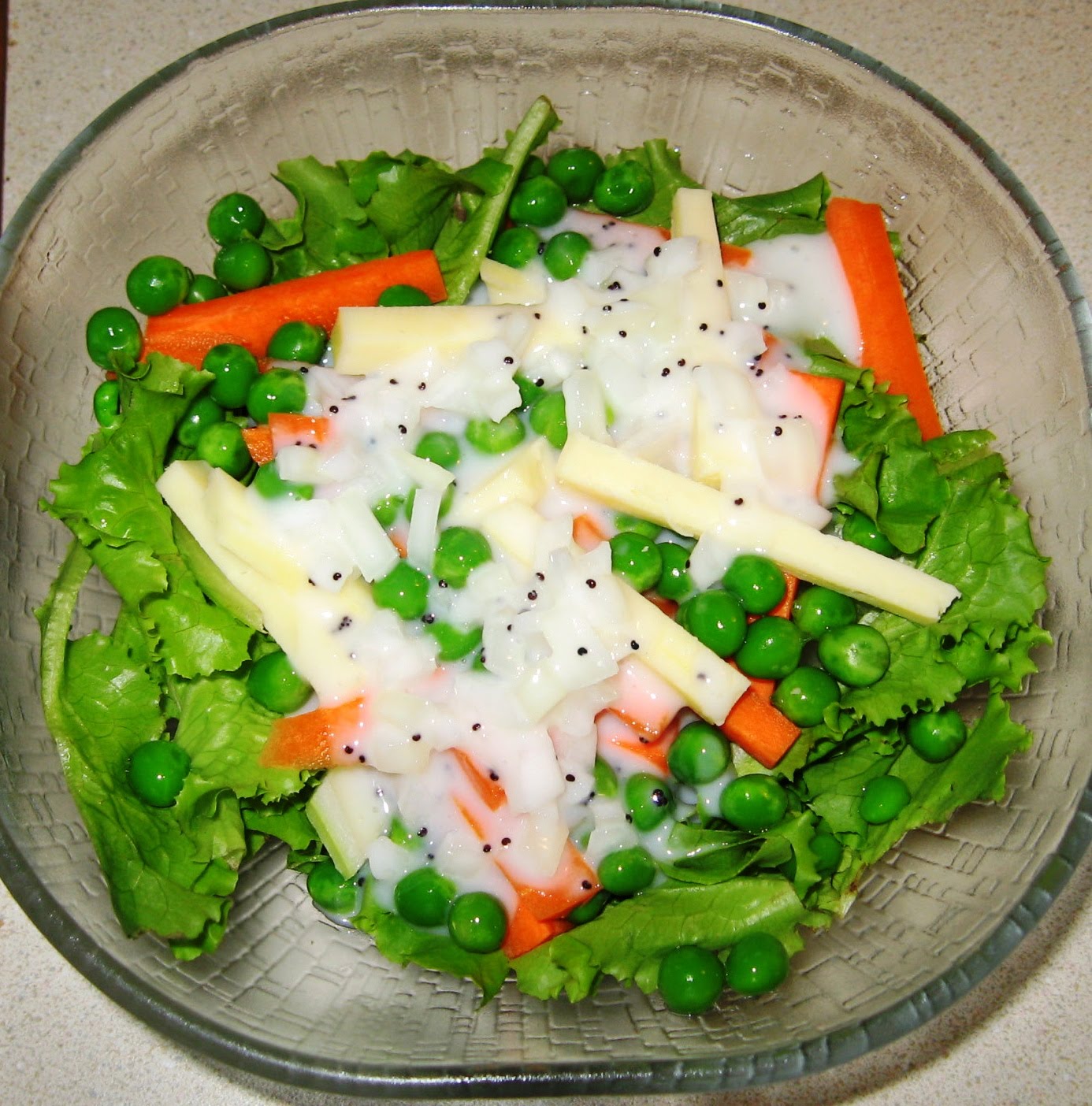The Iowa Housewife New Lettuce with Cream Dressing