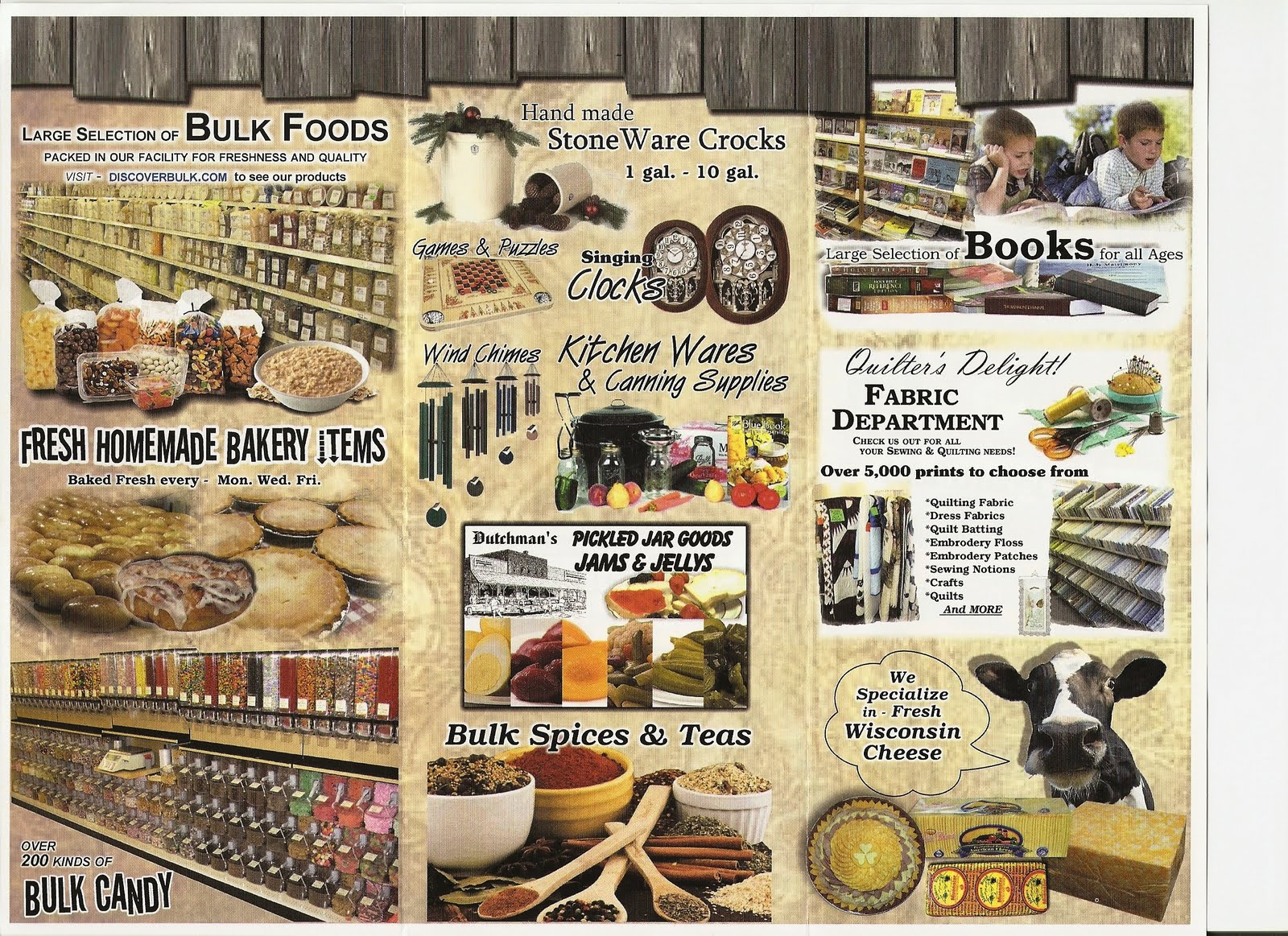 The Iowa Housewife Dutchman's Store, Cantril