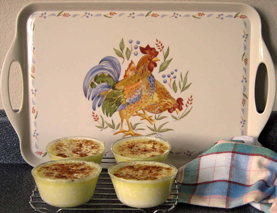 The Iowa Housewife Cottage Cheese Custard