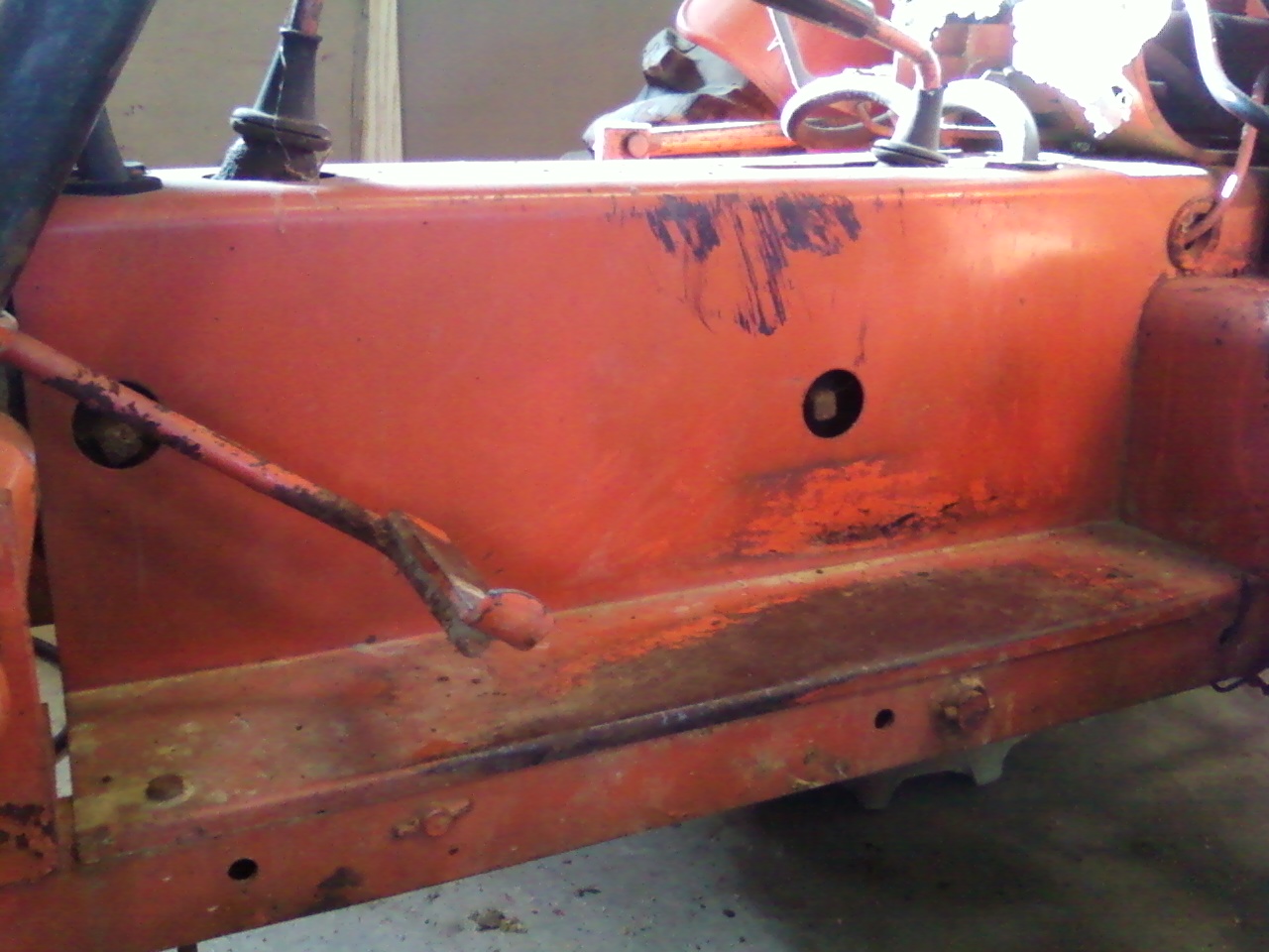 Power King Economy Tractor Restoration Some more before pics