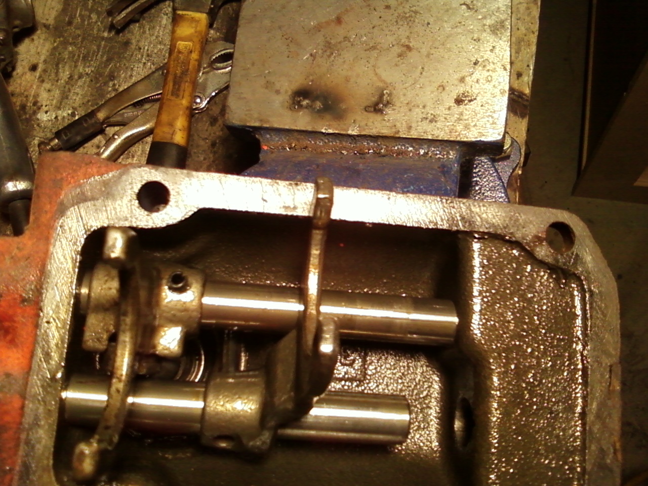 Power King Economy Tractor Restoration Fixing Jammed Transmission Shifting Handle