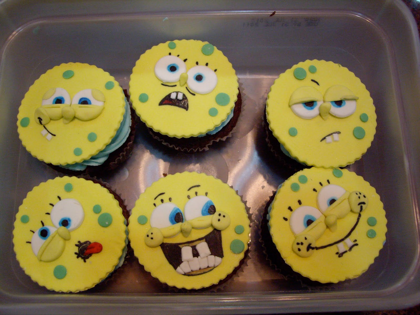 Yume: SpongeBob number 2 with cupcakes
