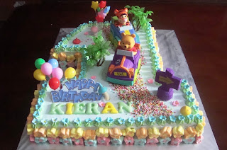 Baby Kieran 1st Birthday cake