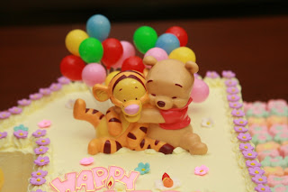 Baby Khrystalline 1st Birthday Cake - Part 1