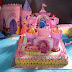 (Obsolete design) Joy Birthday Part 1 - Princess Castle cake