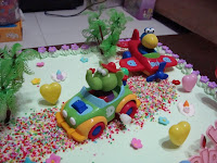 Joy Birthday Part 2 - Dibo cake
