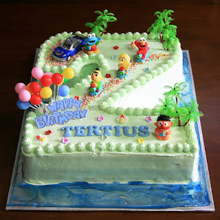 Tertius 2nd Birthday cake