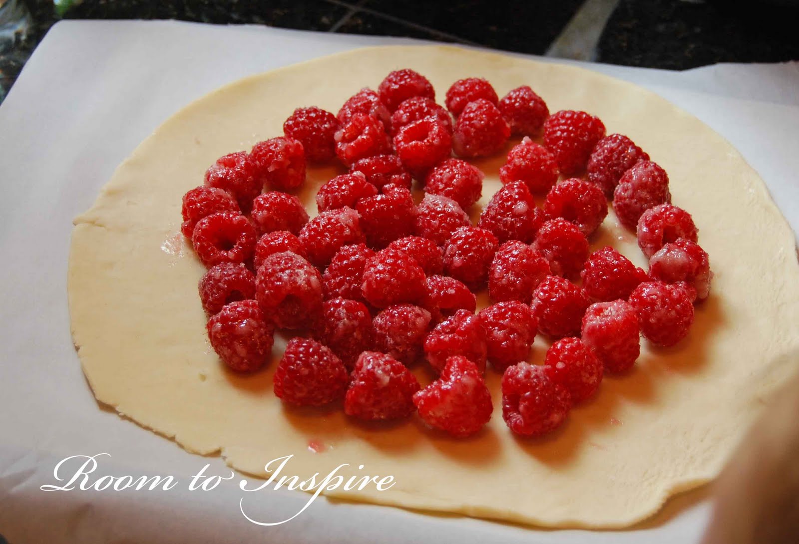 Room to Inspire Raspberry Galette