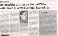 Reconocidos artistas de Mar del Plata estarán en el Centro Cultural expresARTE