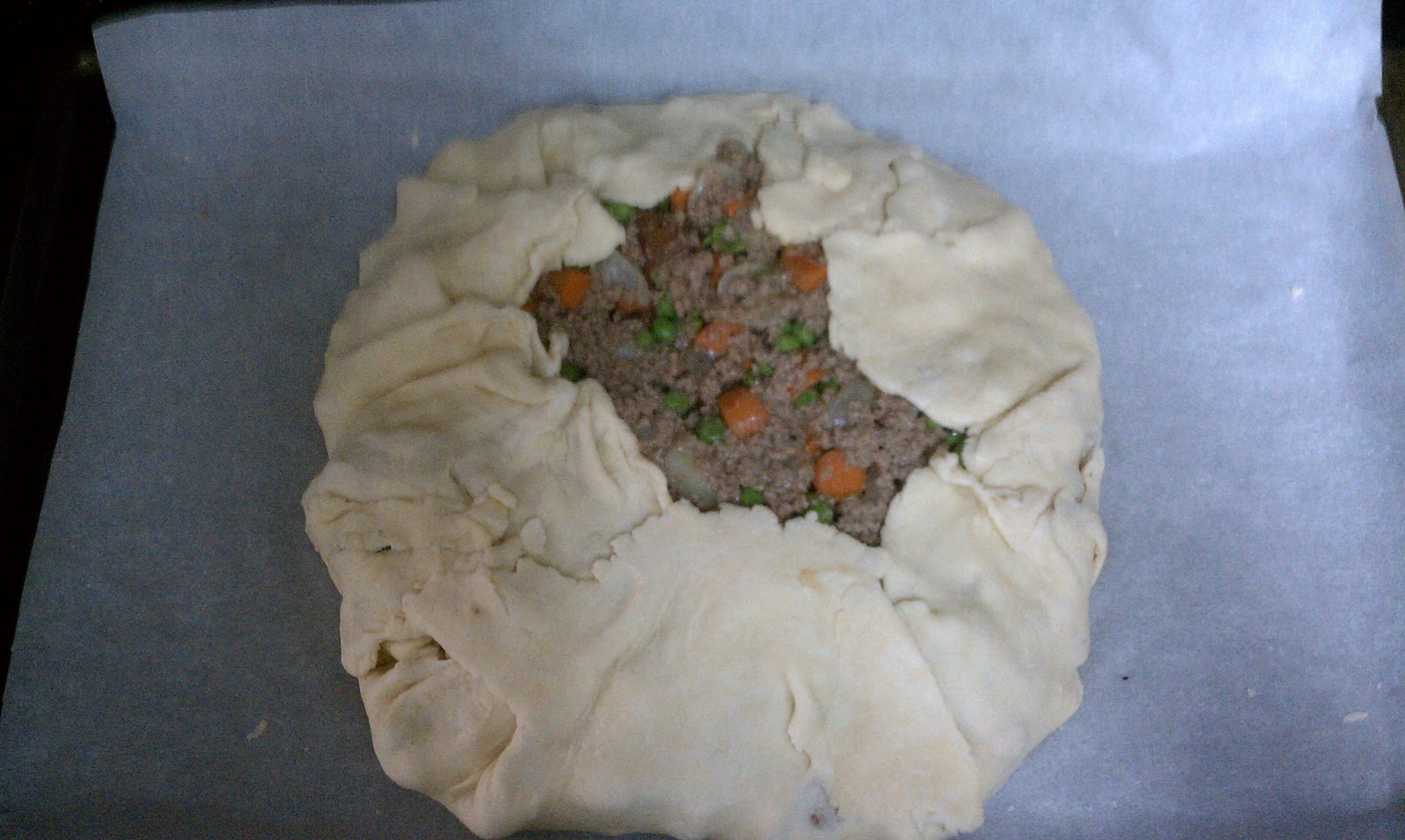 Gypsie's Eats Savory Meat Galette