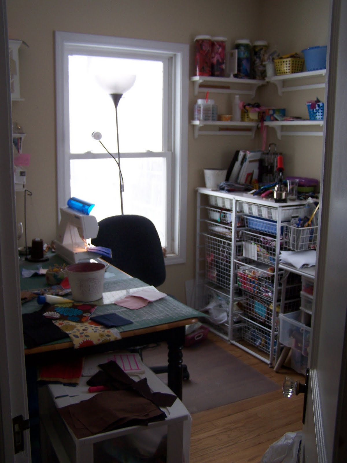 Midnight Creations Sewing Room Makeover