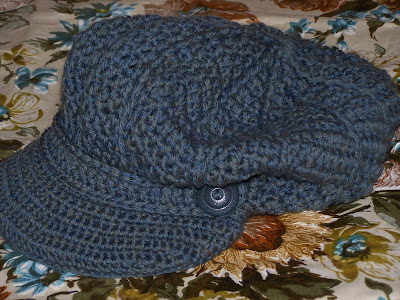 Free Crochet Pattern: LB Collection&#174; Organic Wool Brimmed Cap