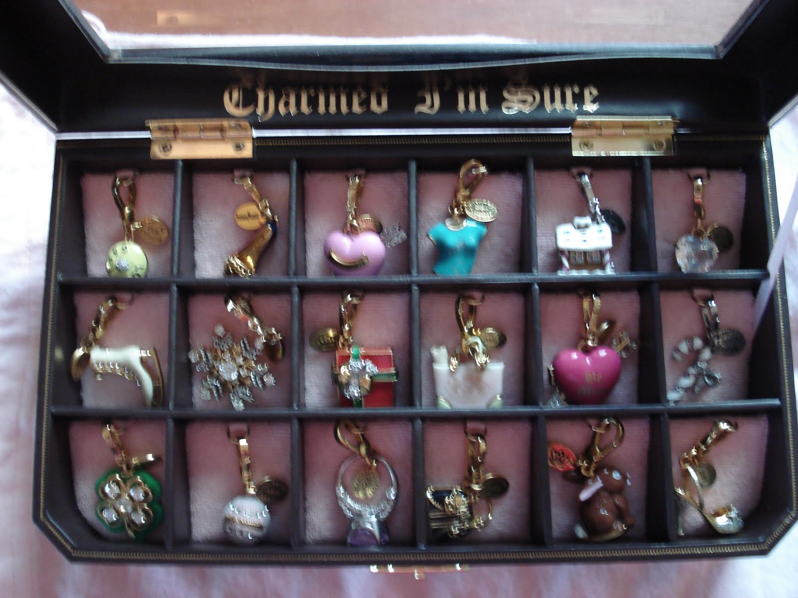 Juicy Couture and Daily Fashion Juicy Couture Charm Collection The