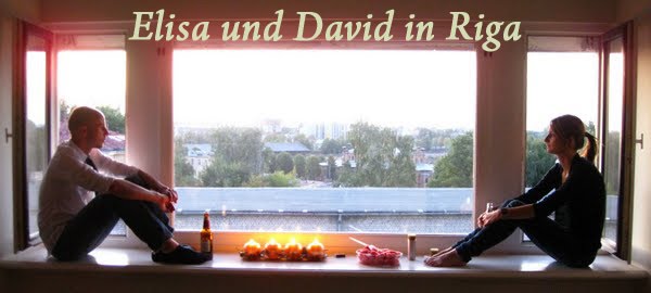 Elisa und David in Riga