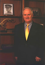Portrait of Michael Collins in the office of former Taoiseach John Bruton.