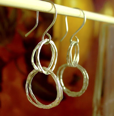 sterling silver hoop earrings jewelry etsy