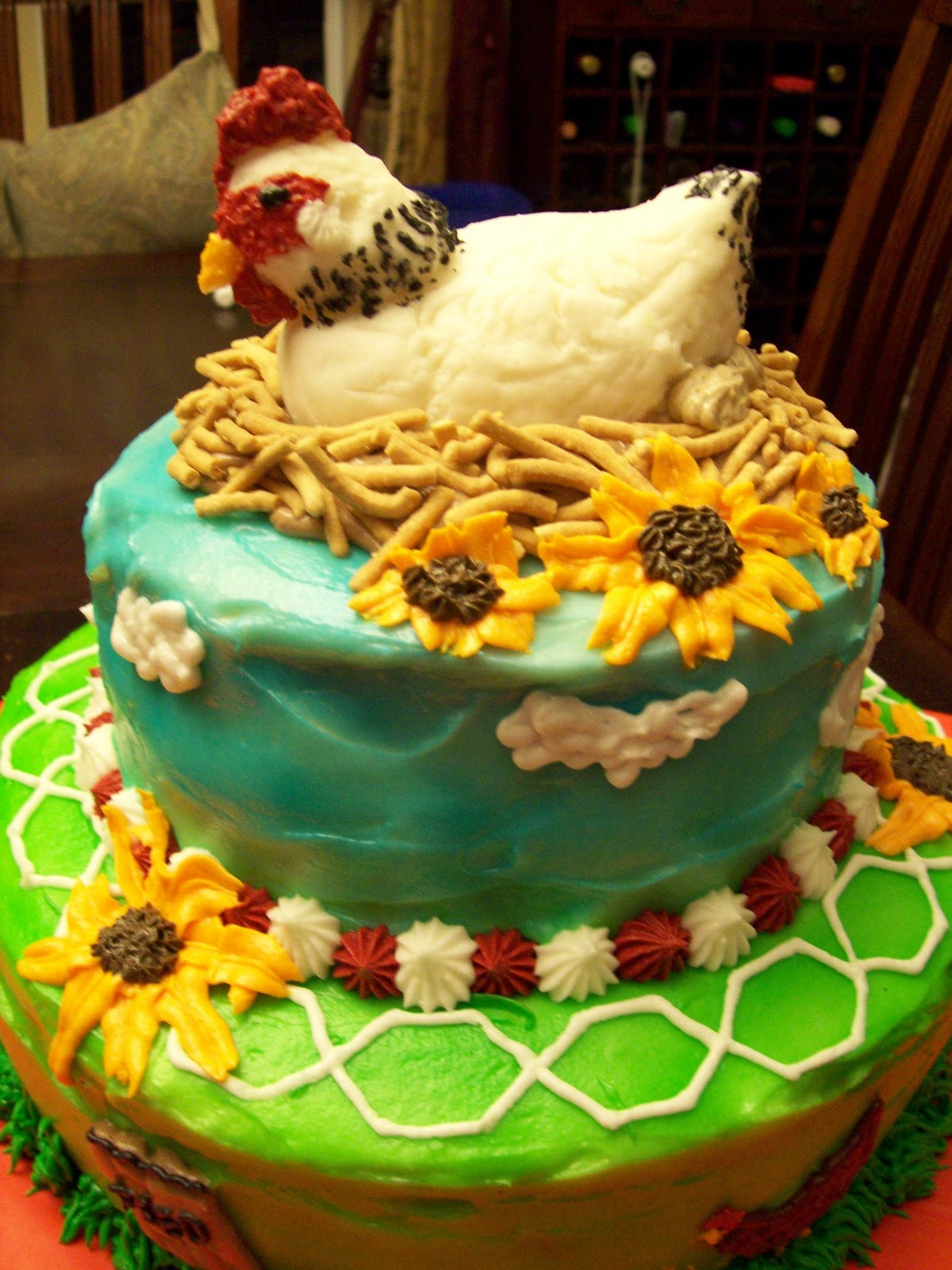 20 Ideas for Chicken Birthday Cake Home, Family, Style and Art Ideas