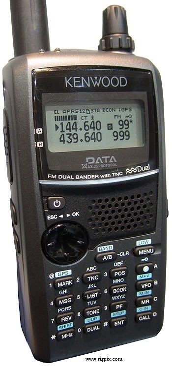 RF for Amateur Hobbies: KENWOOD TH-D72, 144/430MHz Dual Band FM Portable