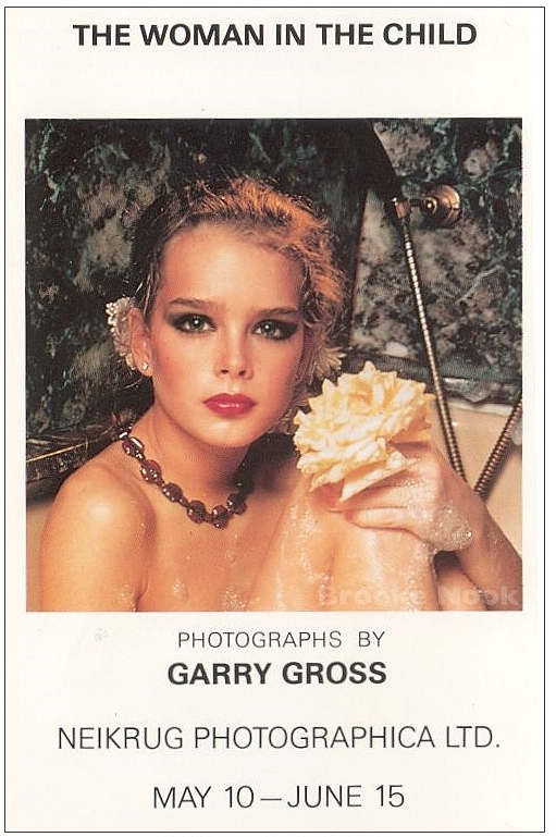 Garry Gross Brooke Shields Brooke Shields Foto Gary Gross Brooke