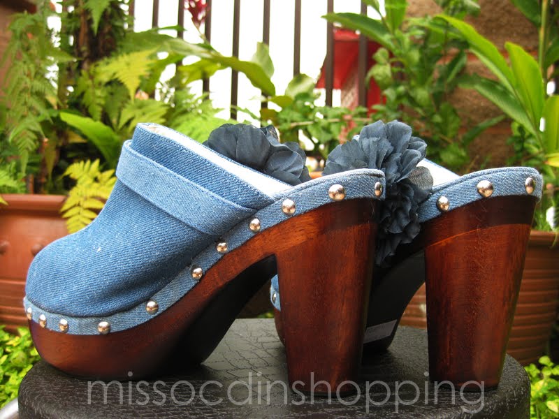 Miss OCD : Malaysia Online Shopping Blogshop: denim clogs