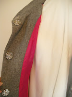 fall coat, winter coat, jacket, handmade coat, grey wool coat, gray wool coat, dress coat