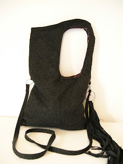 wool bag, Anne Hathaway bag, Devil Wears Prada bag, DIY bag, DIY purse