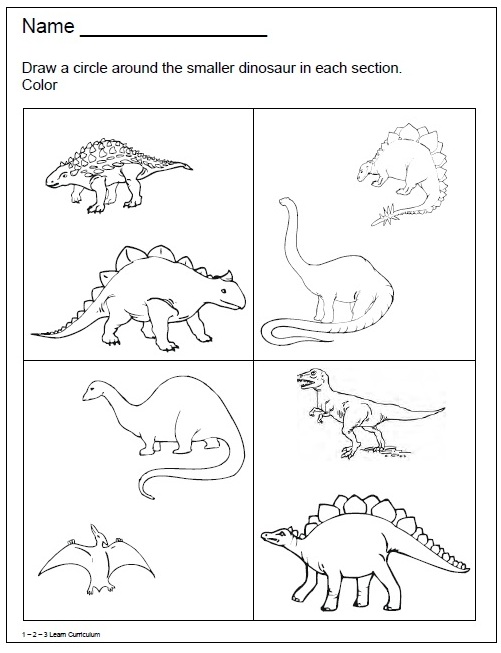 dinosaur-worksheets
