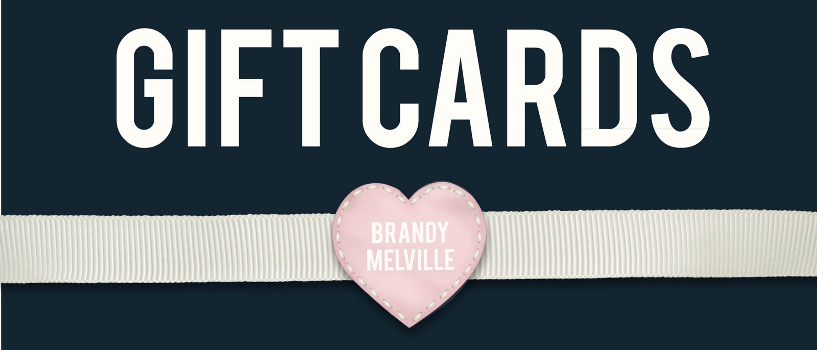 New Gift Cards At Brandy Melville S