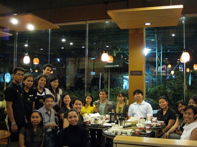 Friday coffee madness with Spot.ph members at Starbucks Rockwell drive