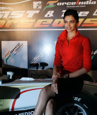 Deepika Padukone-Force India