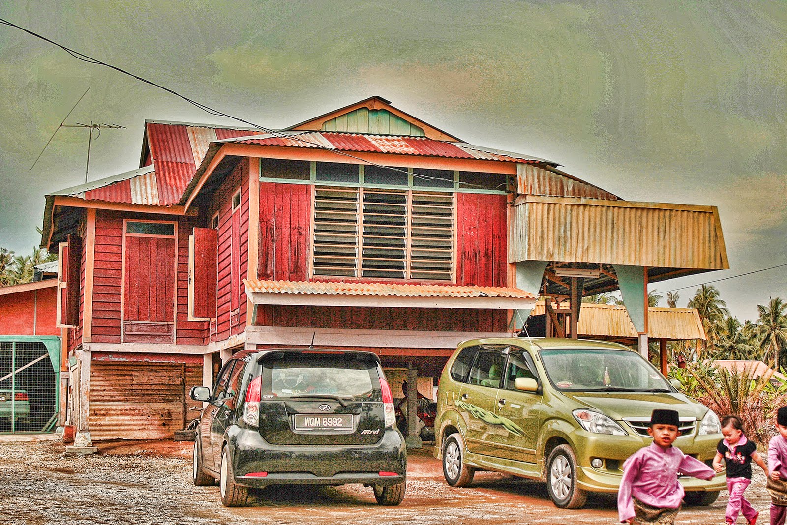 The World I live In Rumah Kampung di Tanjung Karang, Selangor
