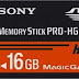 Memory Stick PRO-HG Duo HX από Sony