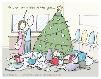 Tis the Season for a Festive, GlassThemed Comic...