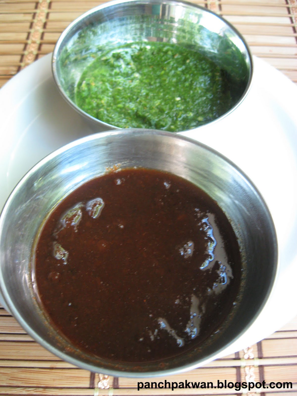 Panch Pakwan Tamarind & Green Chutney