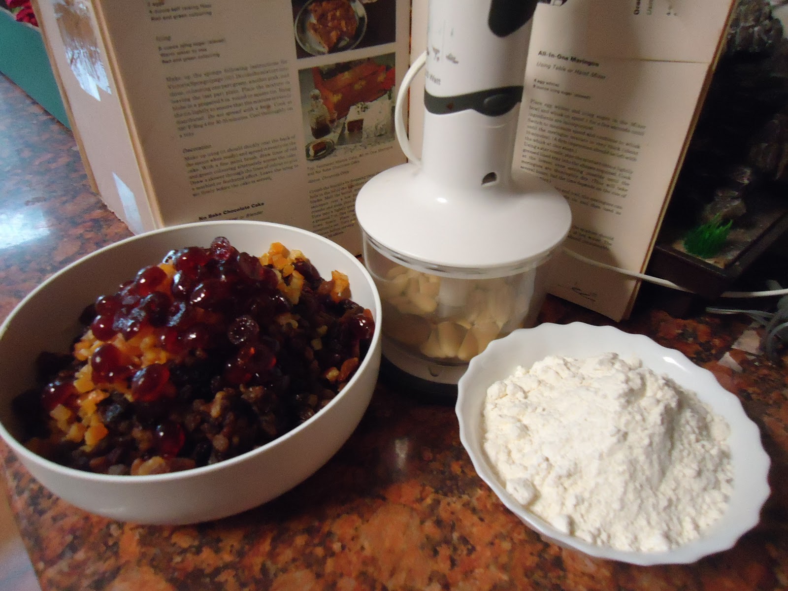 A Kenwood Mixer called Ken, who makes fantastic Christmas Cakes and