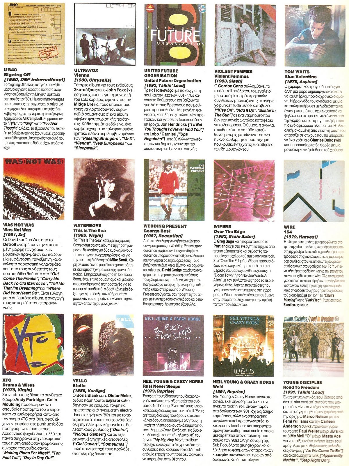 Head Charge: Ποπ + Ροκ: 200 δίσκοι για 200 τεύχη (1978-1995)