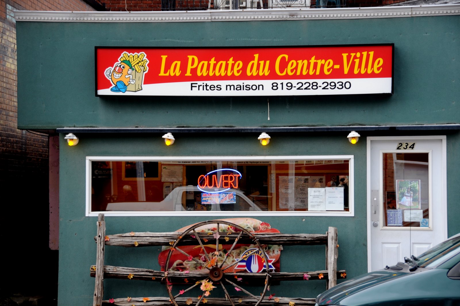 Bert's Travels Stop Over Louiseville P.Q.