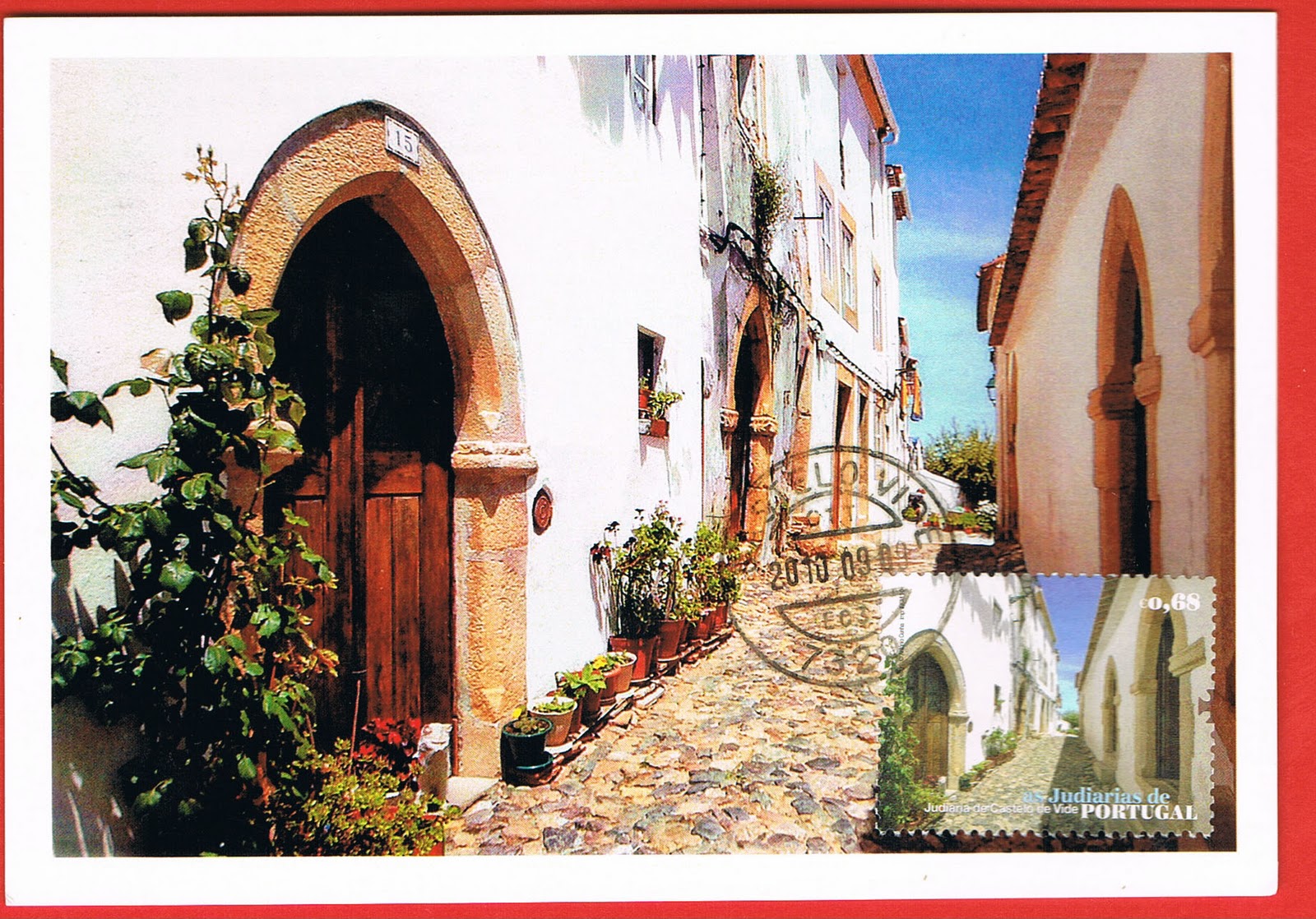 Notícias de Castelo de Vide: Postal Máximo - As Judiarias de Portugal