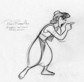 Aladdin production drawing from Aladdin  RR Auction